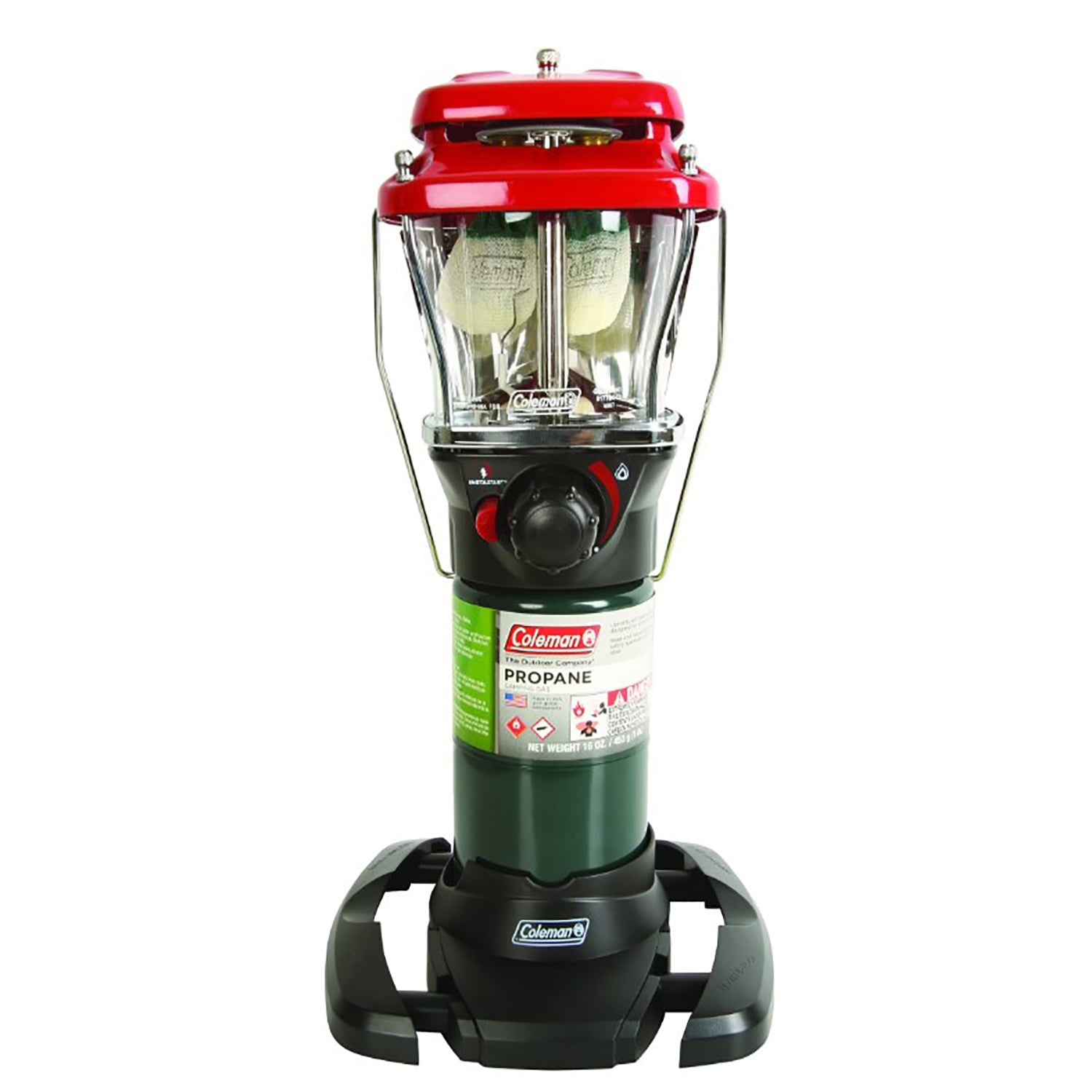 Coleman - Lanterne au Propane Elite pour Camping et Plein-Air, 1000 Lumens, Luminosité Réglable - Simple Boutique