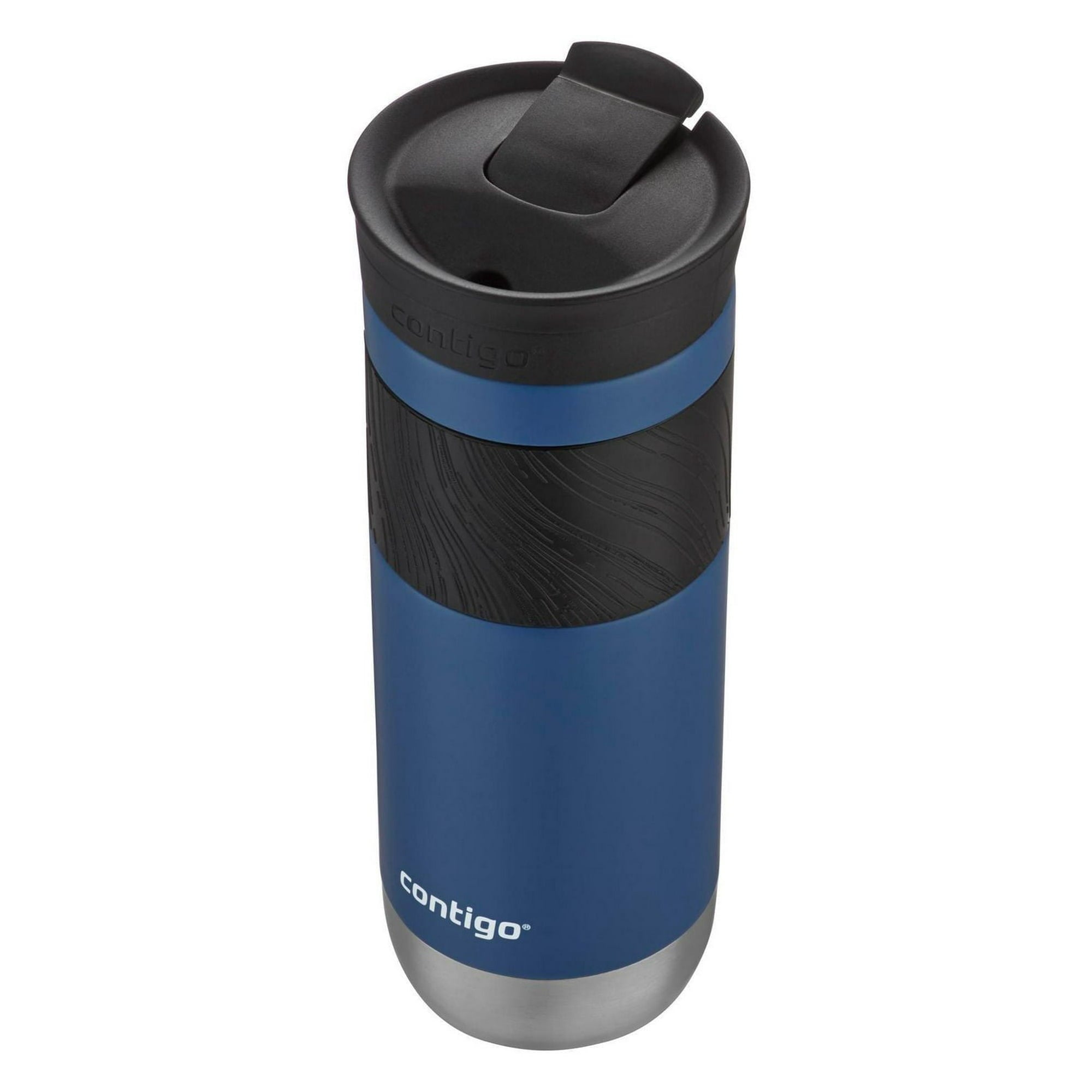 Contigo - Tasse de Voyage SNAPSEAL Byron en Acier Inoxydable, Isotherme, Capacité de 20oz / 568ml, Bleu Maïs - Simple Boutique