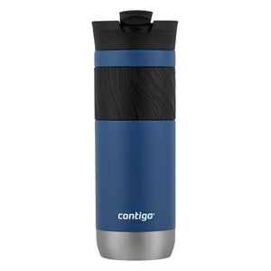 Contigo - Tasse de Voyage SNAPSEAL Byron en Acier Inoxydable, Isotherme, Capacité de 20oz / 568ml, Bleu Maïs - Simple Boutique