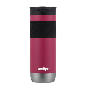 Contigo - Tasse de Voyage SNAPSEAL Byron en Acier Inoxydable, Isotherme, Capacité de 20oz / 568ml, Rose Fruit du Dragon - Simple Boutique