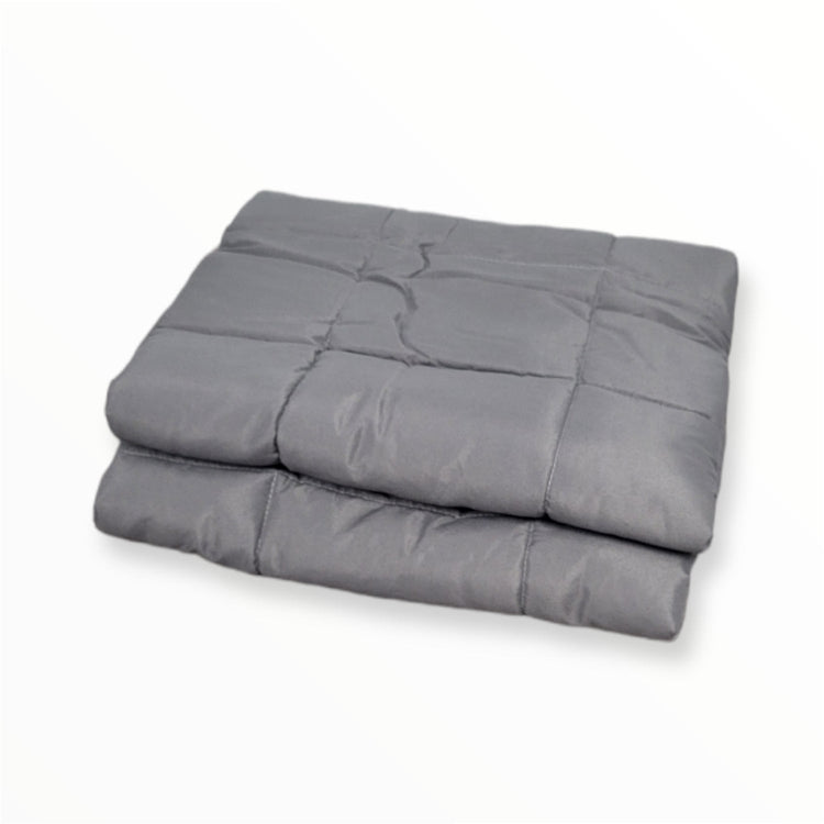 Cotton House - Couverture Lestée de 12 Livres, 48" x 72", Gris Pâle - Simple Boutique