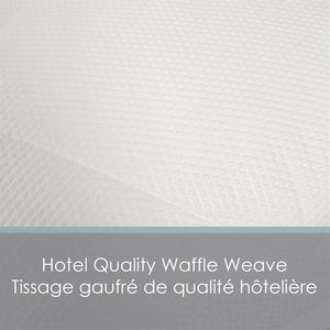 Couette Synthétique, Remplissage 3D 100% Gel Microfibre (Alternative au Duvet), Grandeur Queen, Blanc - Simple Boutique