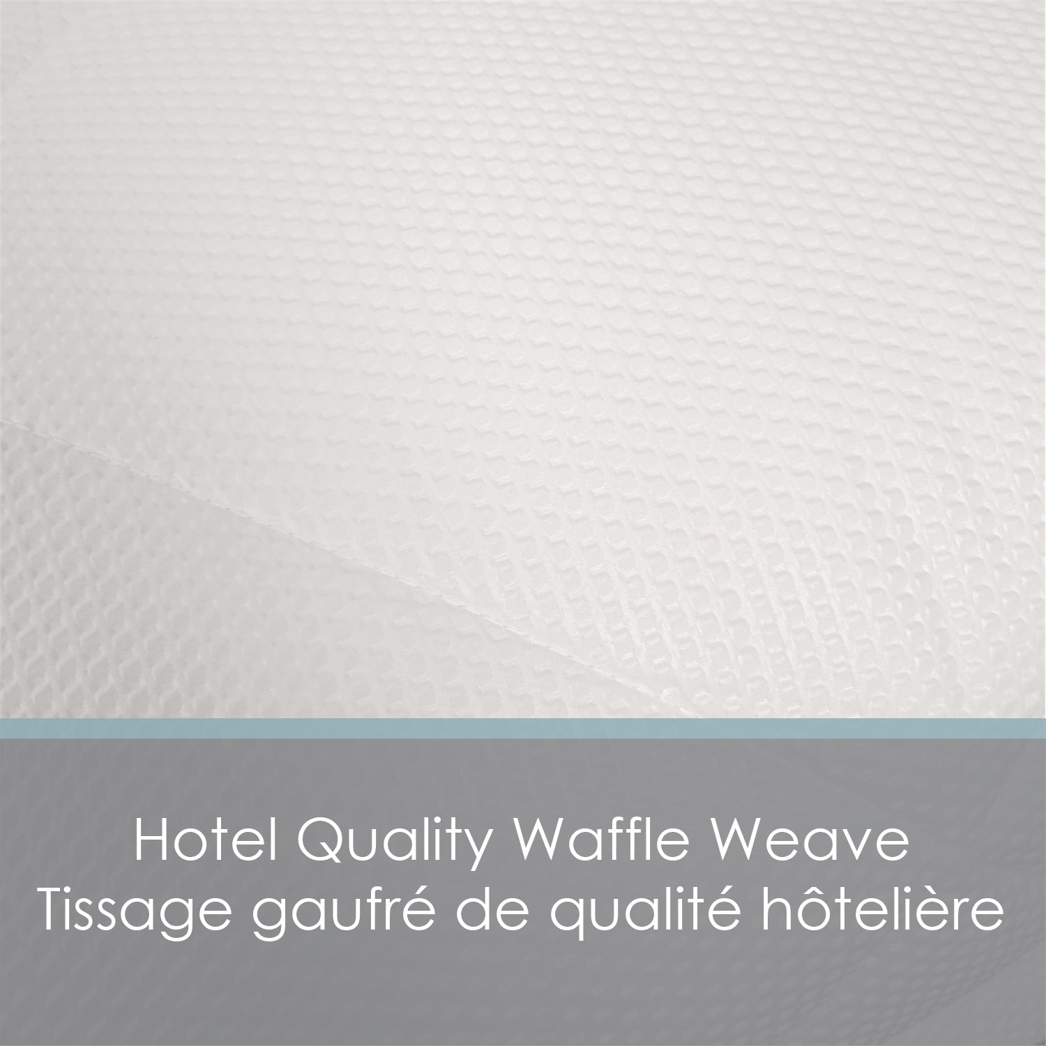 Couette Synthétique, Remplissage 3D 100% Gel Microfibre (Alternative au Duvet), Grandeur Twin, Blanc - Simple Boutique