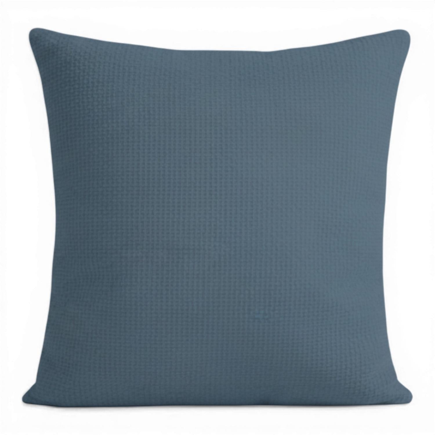Coussin Décoratif extérieur Sunset 18" x 18" bleu azur - Simple Boutique