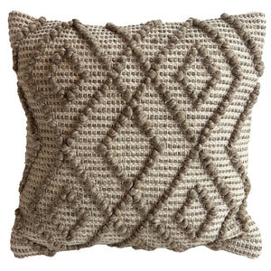 Coussin Texturé Terra, Intérieur/Extérieur, 18" x 18" - Simple Boutique