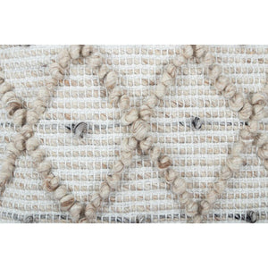 Coussin à Motifs Losange Charm, Intérieur/Extérieur, 18" x 18" - Simple Boutique
