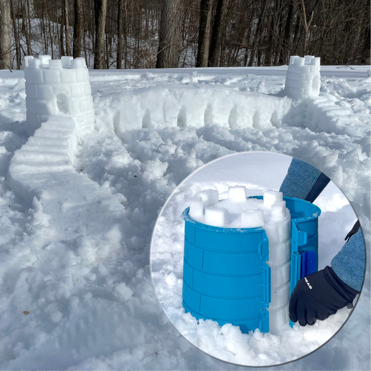 Create a Castle Moules à château de sable et de neige, trousse Deluxe - Simple Boutique