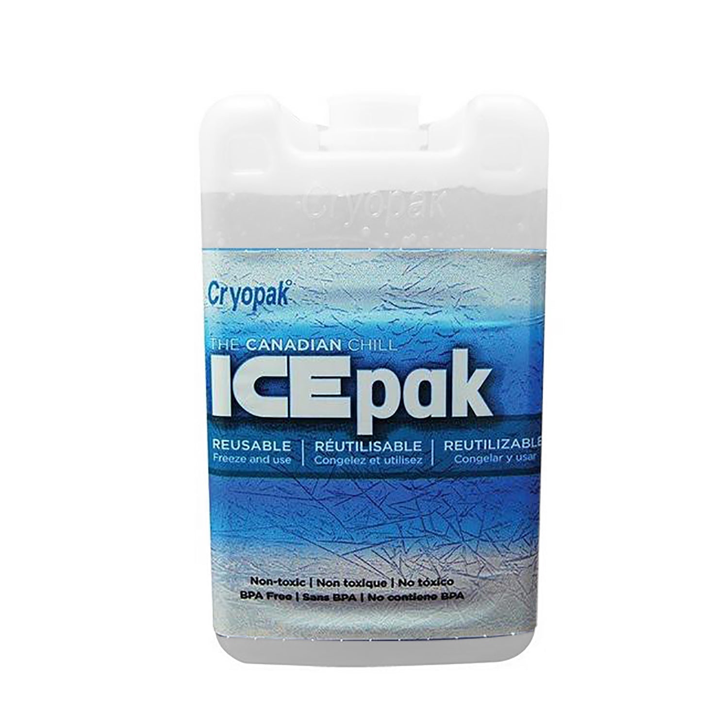 Cryopak - Lot de 6 IcePak Réutilisables, Non-Toxique, Blanc - Simple Boutique