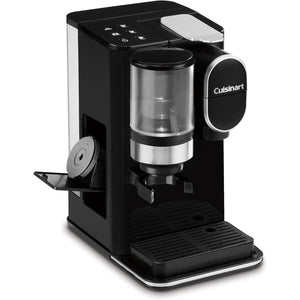 Cuisinart - Cafetière à Portion Individuel avec Moulin à Café Intégré, Compatible avec les Capsules, Noir - Simple Boutique