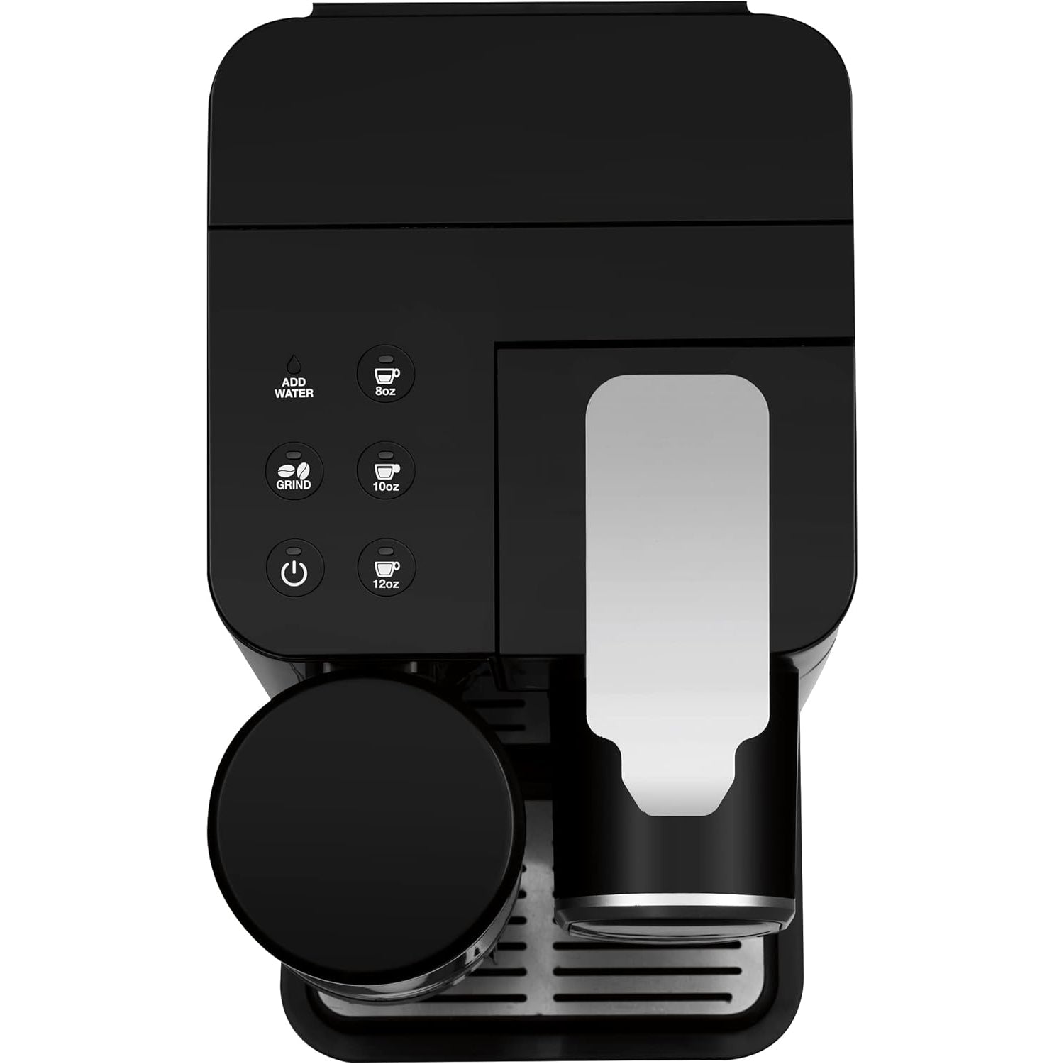 Cuisinart - Cafetière à Portion Individuel avec Moulin à Café Intégré, Compatible avec les Capsules, Noir - Simple Boutique
