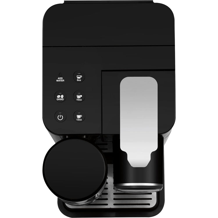 Cuisinart - Cafetière à Portion Individuel avec Moulin à Café Intégré, Compatible avec les Capsules, Noir - Simple Boutique