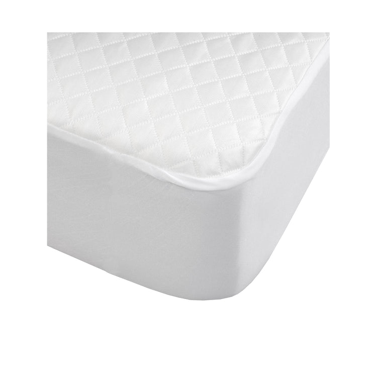 DB Chez Vous - Protège Matelas Cool, Imperméable et Hypoallergénique, Grandeur Queen, Blanc - Simple Boutique