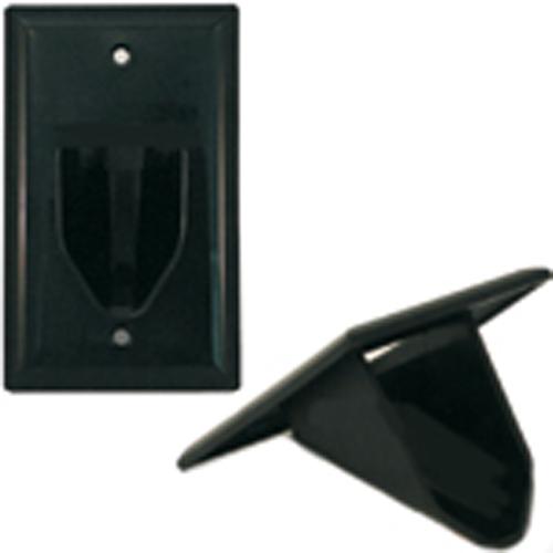 DataComm Plaque murale "Pass-thru" pour tout câbles SIMPLE noir INT - Simple Boutique