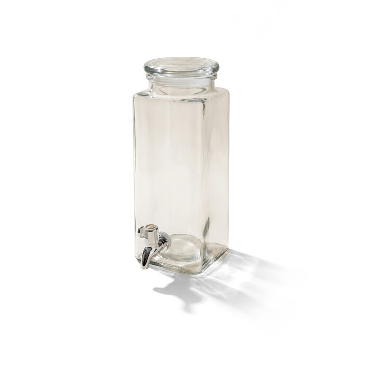 Distributeur de boissons JS Gourmet Slim en verre, 1,6 L - Simple Boutique