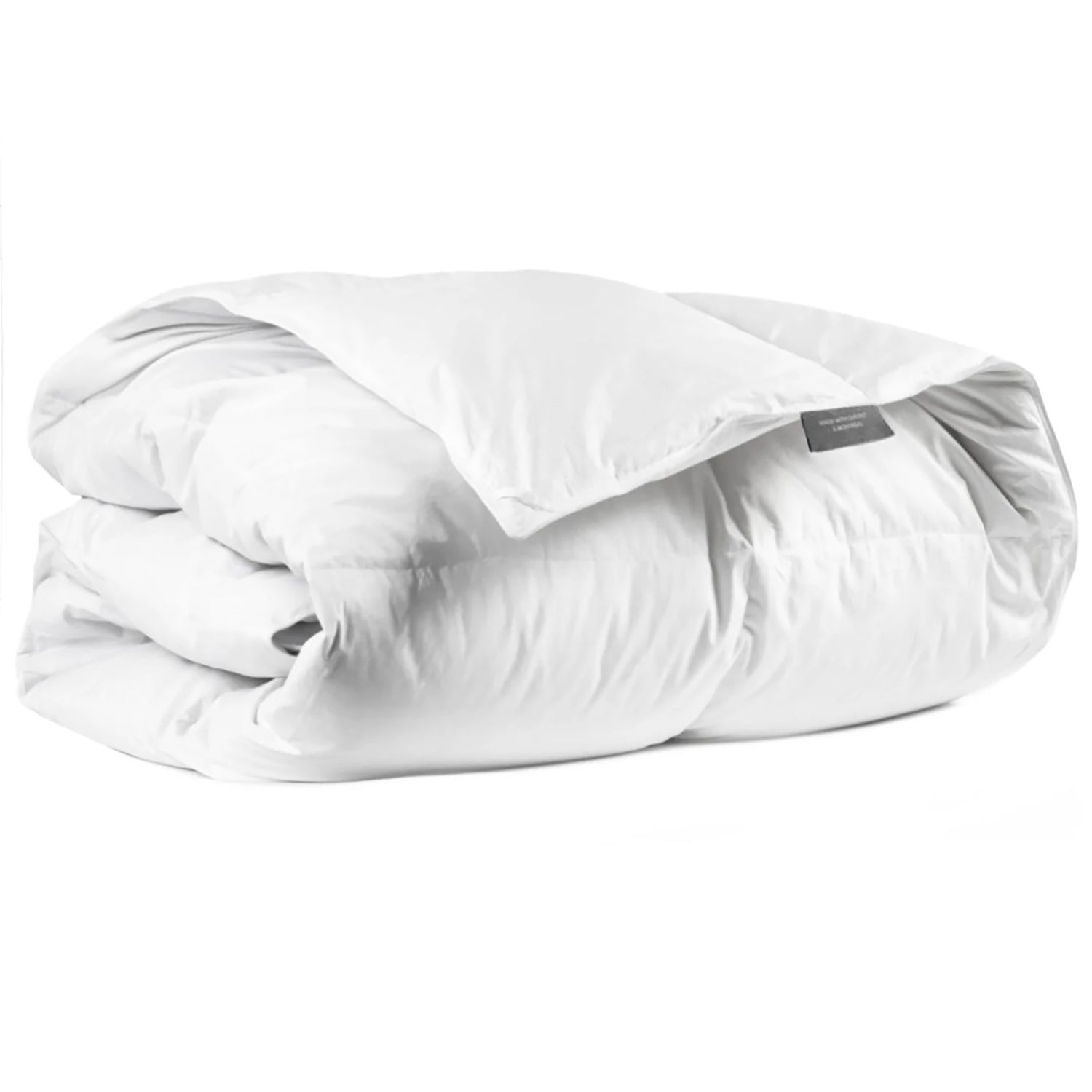 Dolce - Duvet Monte Bianco en Duvet d'oie Blanche Européen, Gonflement 850+, Coton 400 Fils Satiné, Fait à Montréal (6 Grandeurs Disponibles) - Simple Boutique