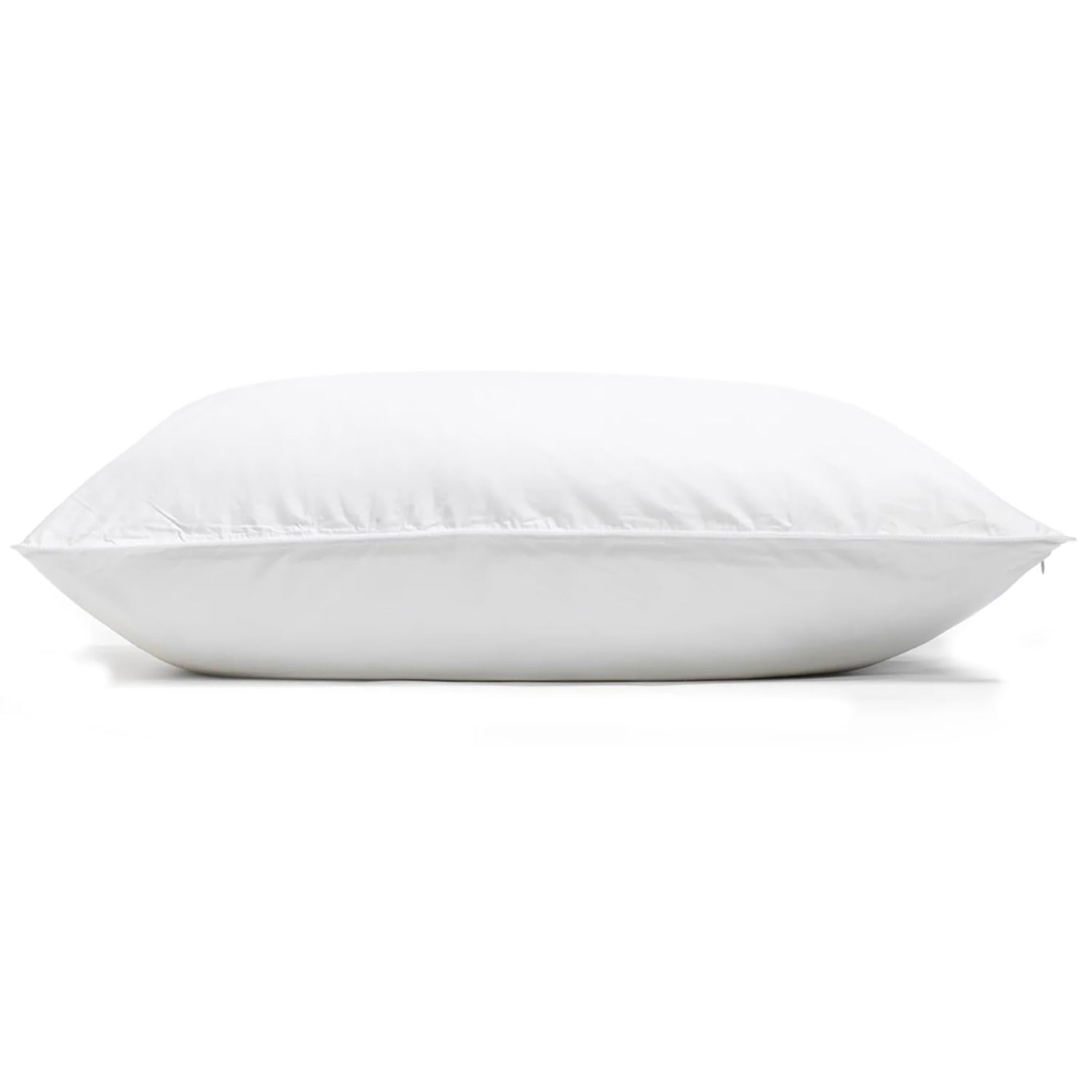 Dolce - Oreiller Capri en Duvet d'oie Blanche Européen, Gonflement 850+, Coton 500 Fils Satiné, Fait à Montréal - Standard - Simple Boutique