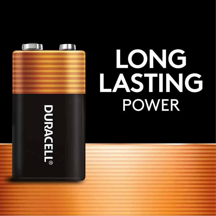 Duracell CopperTop - Lot de 12 Piles Alcalines 9 Volt, Puissance Longue Durée - Simple Boutique