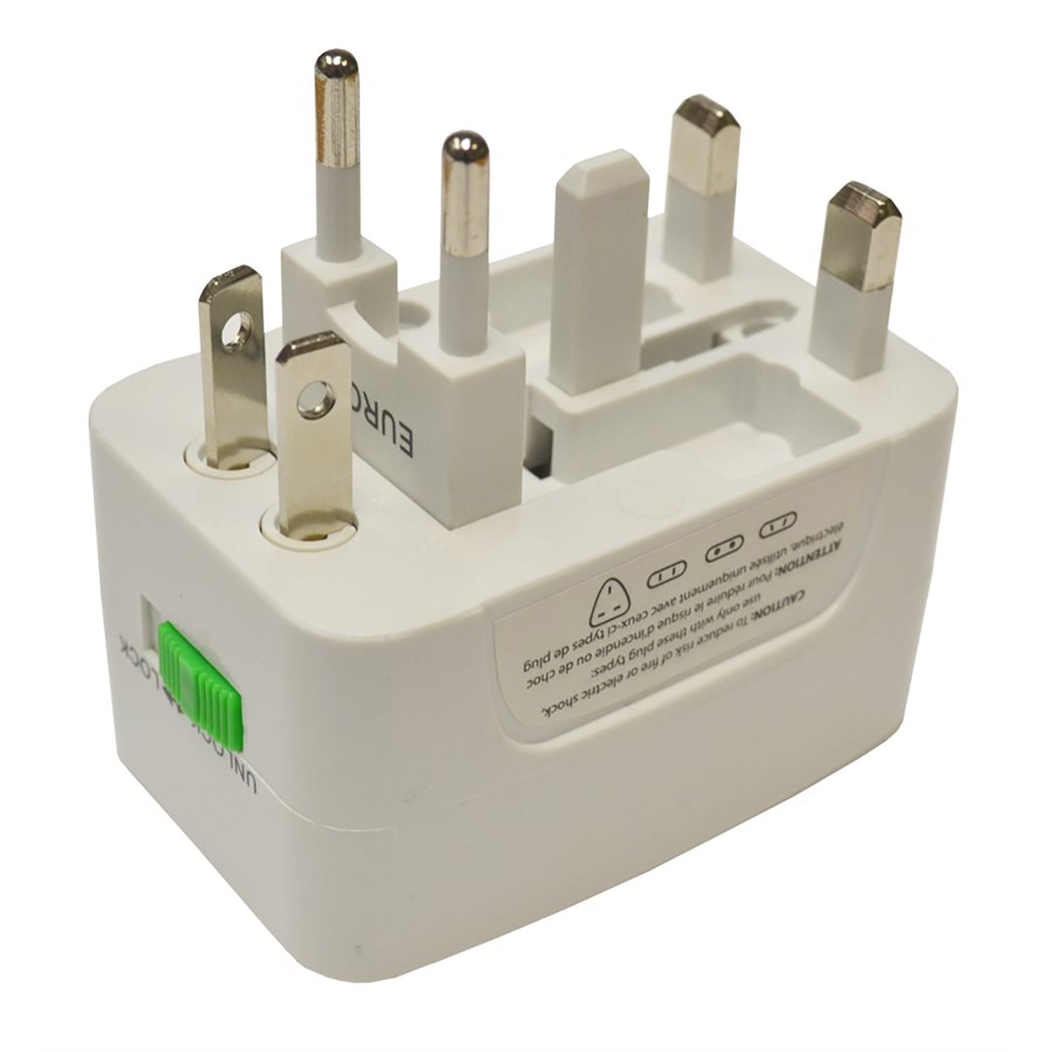 Elink - Adaptateur de Voyage Universel avec Protecteur de Surtension, Pour Plus de 150 Pays - Simple Boutique