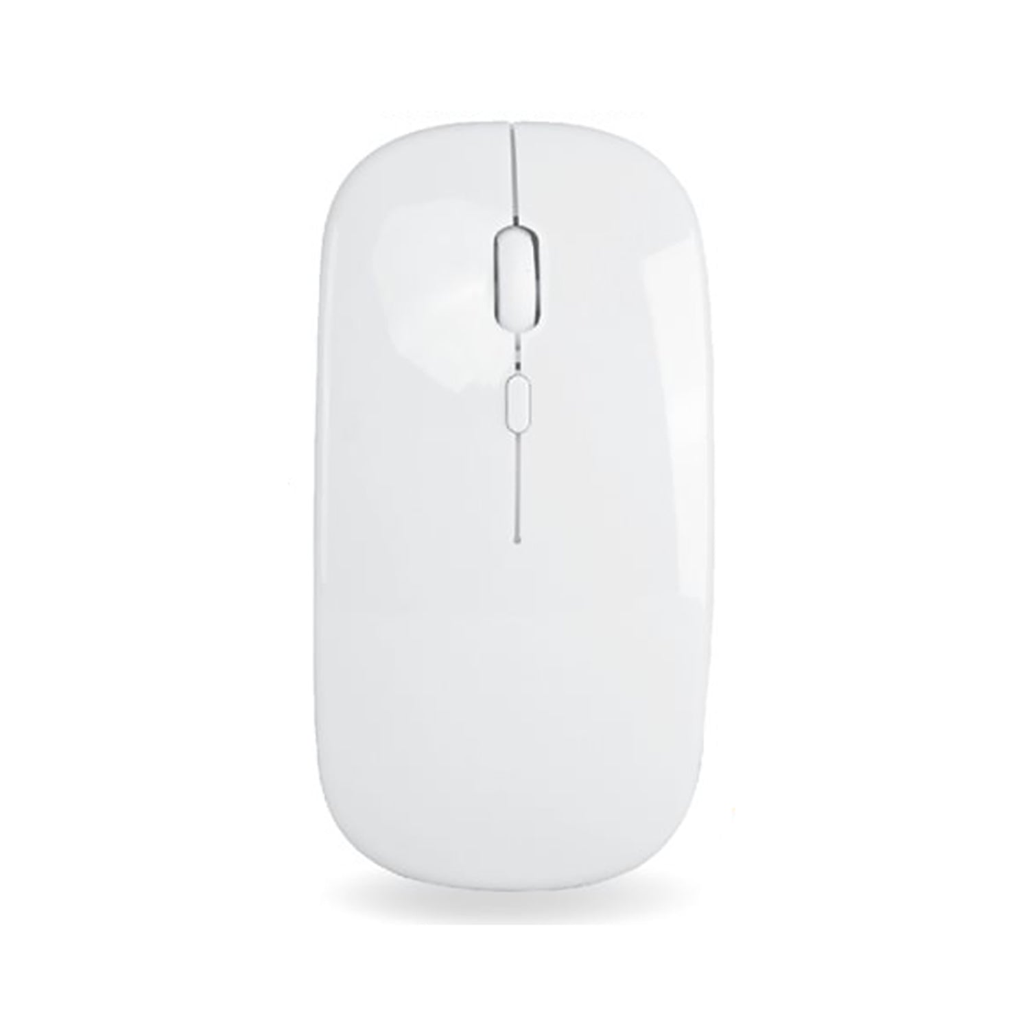 Elink CMR609 - Souris à Roulette Sans-Fil Rechargeable, 1600DPI, 2.4Ghz, Blanc - Simple Boutique