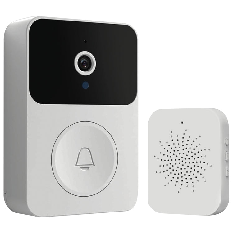 Elink Sonnette Vidéo Sans Fil Rechargeable avec Carillon, Vision Nocturne et Audio Bidirectionnel, Blanc - Simple Boutique