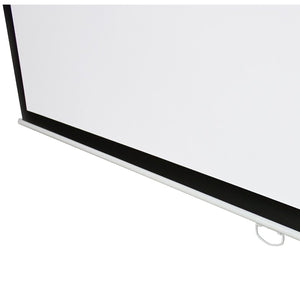 EluneVision - Toile de Projection Grise Manuelle, Triton, Format Haute Définition 16:9 - Simple Boutique