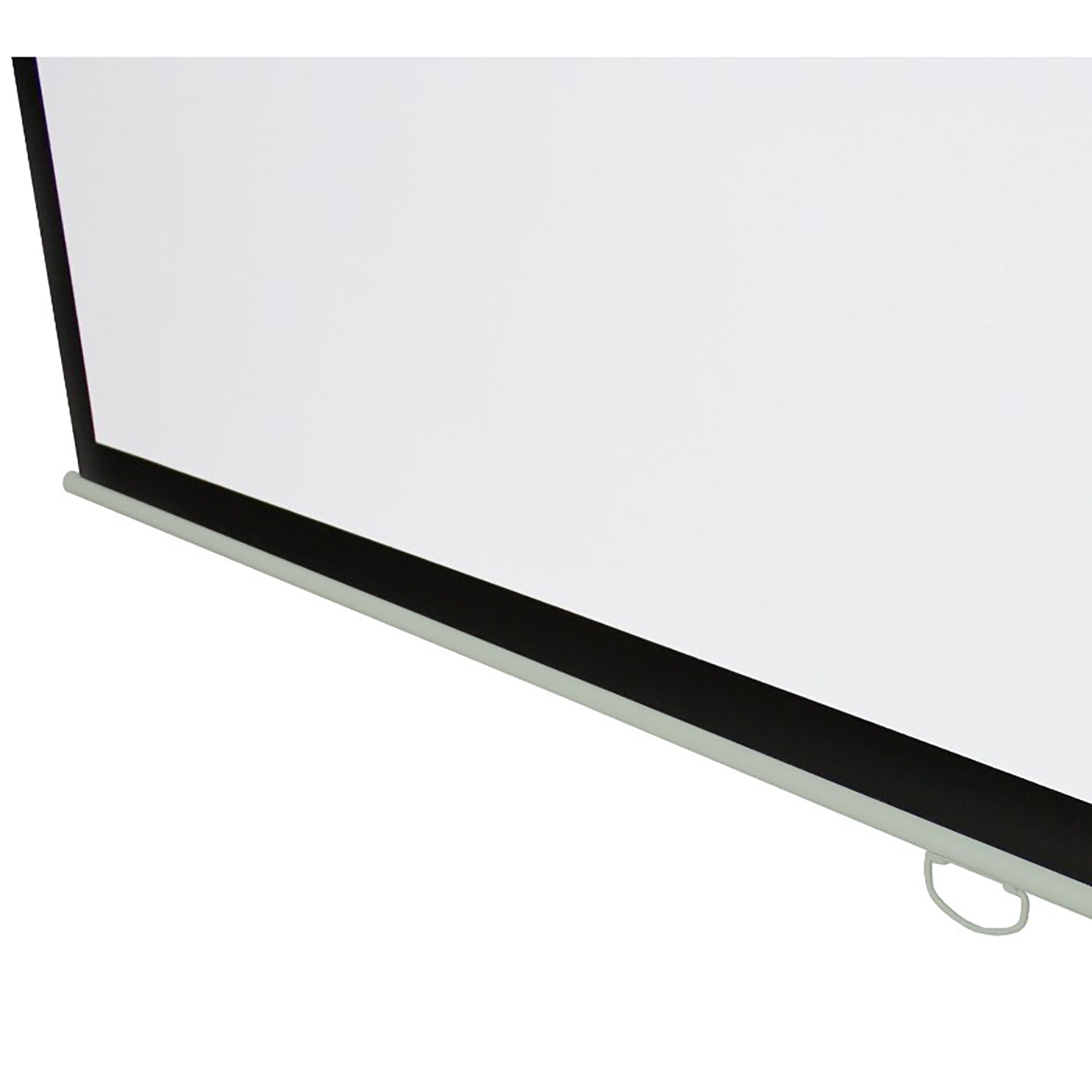 EluneVision - Toile de Projection Manuelle avec Retour Contrôlé, Atlas, Format Haute Définition 16:9 - Simple Boutique