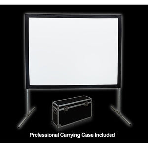 EluneVision - Toile de Projection Portable, Pliage Rapide, Projection Avant et Arrière, Format de Définition Standard 4:3 - Simple Boutique
