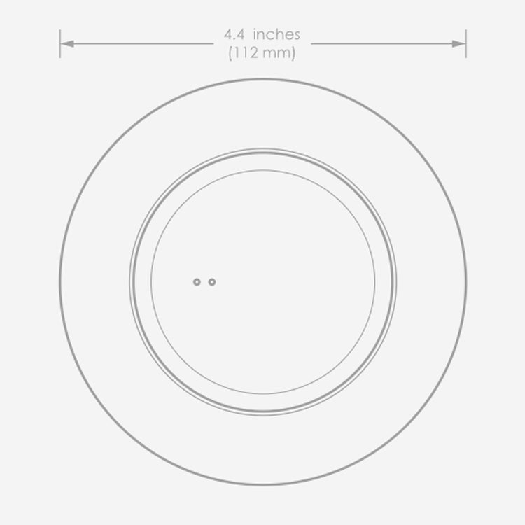 Ember - Dessous de Verre Avec Chargeur Intégré pour Tasse Ember, Blanc - Simple Boutique