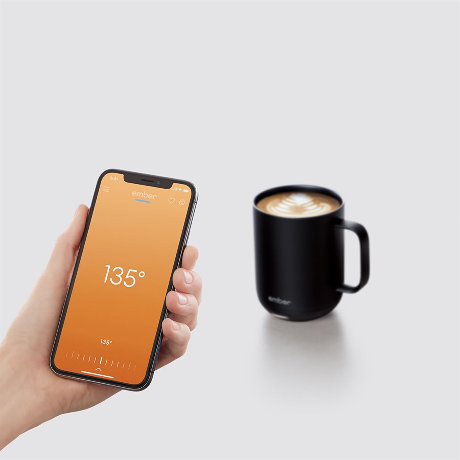 Ember - Tasse avec Contrôle Intelligent de la Température, Capacité de 414ml, Noir - Simple Boutique