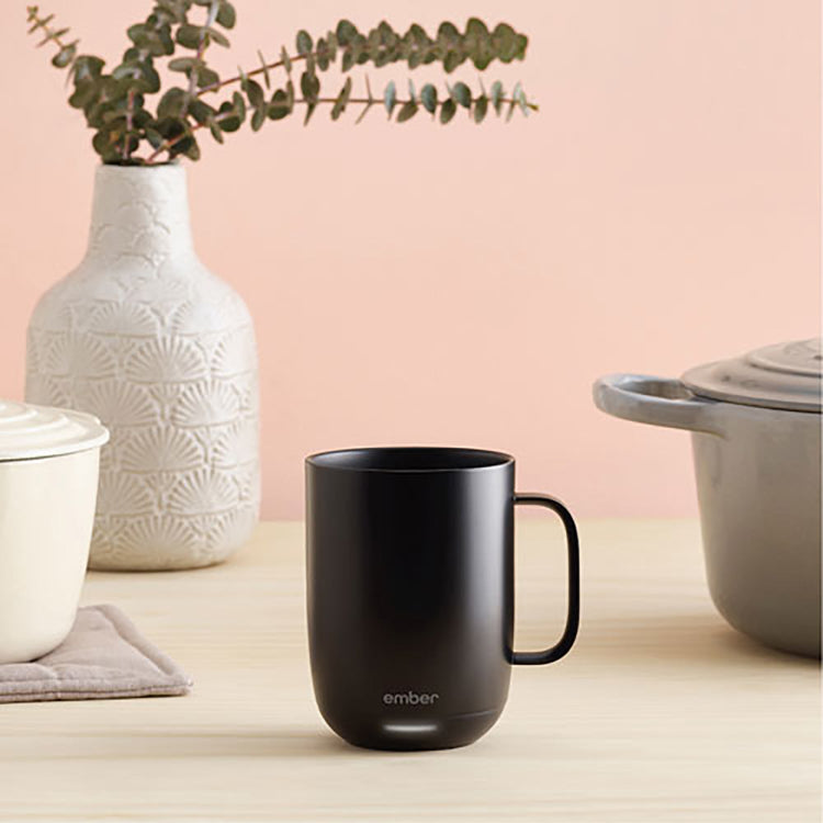 Ember - Tasse avec Contrôle Intelligent de la Température, Capacité de 414ml, Noir - Simple Boutique