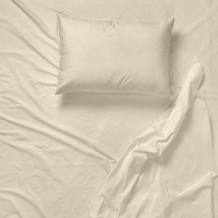 Ensemble de Drap en Microfibre Infroissable, Grandeur Simple, Beige - Simple Boutique