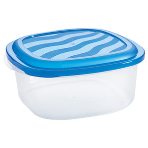 EraWare Contenants Carrés de Conservation Alimentaire 1,83 L, 62 oz, avec Couvercle, Fabriqués au Canada, Lot de 6 - Simple Boutique