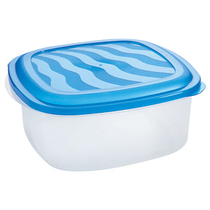 EraWare Contenants Carrés de Conservation Alimentaire 2,9 L, 98 oz, avec Couvercle, Fabriqués au Canada, Lot de 6 - Simple Boutique