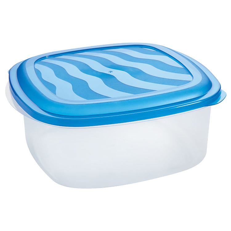 EraWare Contenants Carrés de Conservation Alimentaire 2,9 L, 98 oz, avec Couvercle, Fabriqués au Canada, Lot de 6 - Simple Boutique