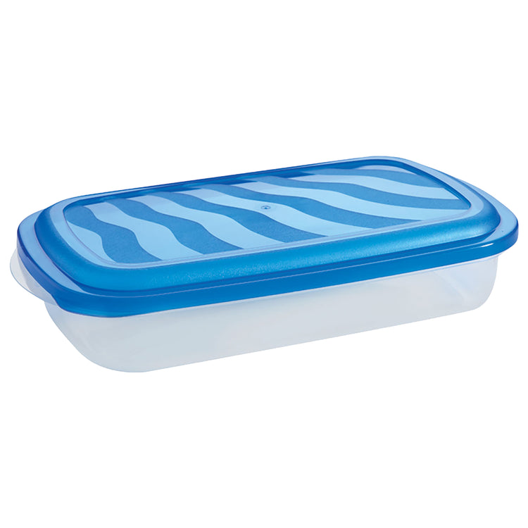 EraWare Contenants Rectangulaires de Conservation Alimentaire 1,45 L, 49 oz, avec Couvercle, Fabriqués au Canada, Lot de 6 - Simple Boutique