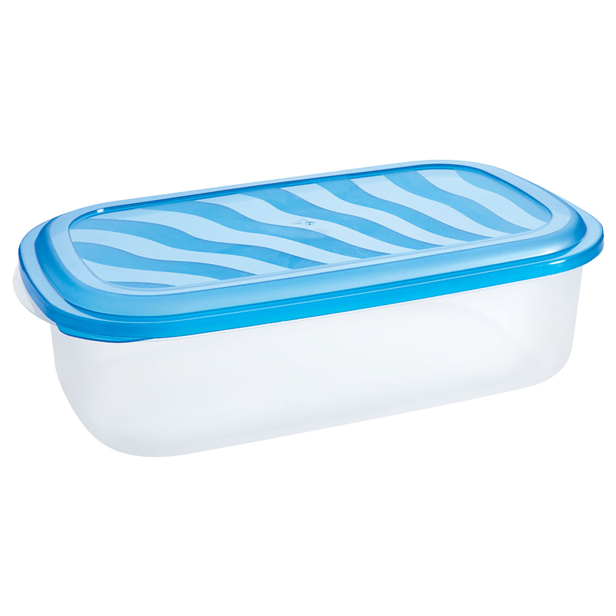 EraWare Contenants Rectangulaires de Conservation Alimentaire 4,17 L, 141 oz, avec Couvercle, Fabriqués au Canada, Lot de 6 - Simple Boutique