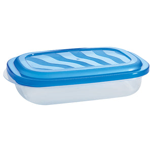 EraWare Contenants Rectangulaires de Conservation Alimentaire 650 ml, 22 oz, avec Couvercle, Fabriqués au Canada, Lot de 18 - Simple Boutique