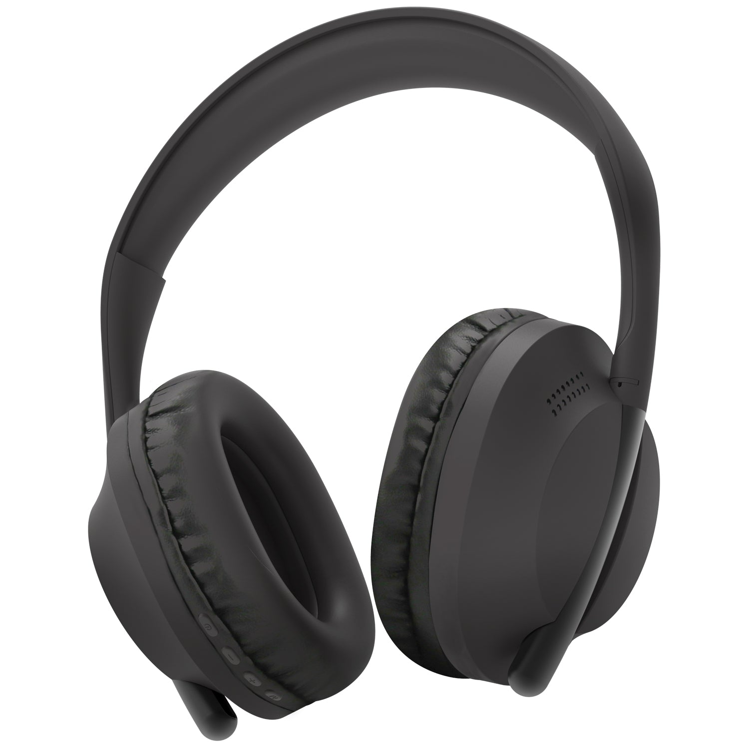 Escape Casque d'Écoute Sans Fil Pliable à Plat avec Radio FM, Micro SD et Câble AUX, Noir - Simple Boutique