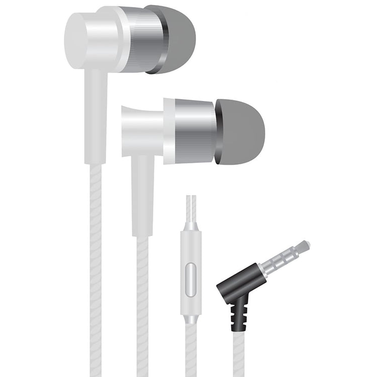 Escape - Écouteurs Intra-Auriculaire Stéréo, Réduction du Bruit, Microphone Intégré, Blanc - Simple Boutique