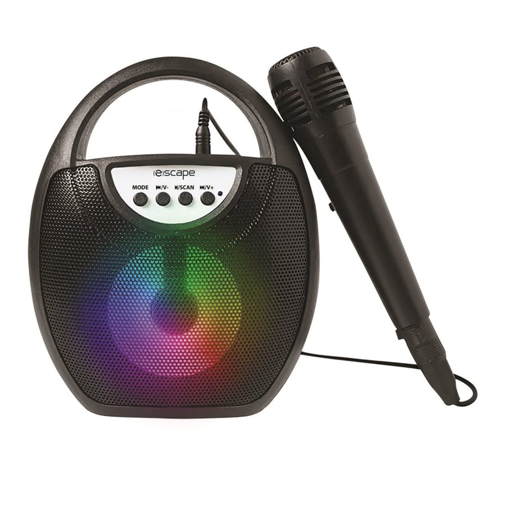 Microphone karaoké Bluetooth sans fil, haut-parleur de microphone