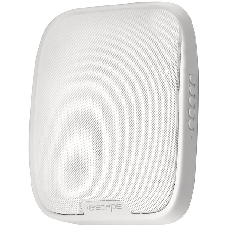 Escape - Haut-Parleur Sans-Fil Mural avec Radio FM et Microphone Intégré, Blanc - Simple Boutique
