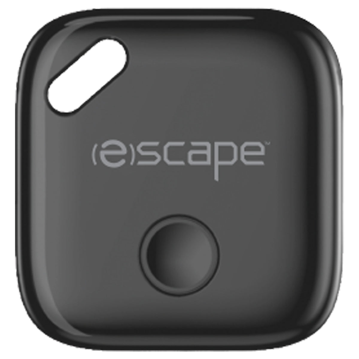 Escape Localisateur d'Objets Rechargeable pour iPhone, Fonctionne avec Localiser d'Apple, Noir - Simple Boutique