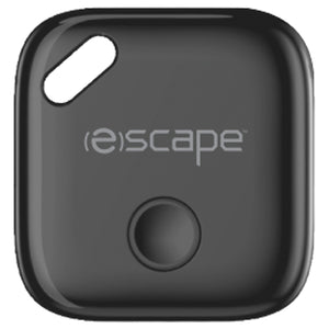 Escape Localisateur d'Objets Rechargeable pour iPhone, Fonctionne avec Localiser d'Apple, Noir - Simple Boutique