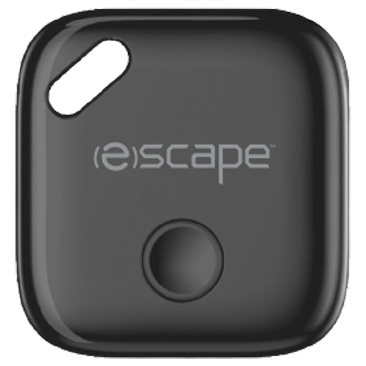 Escape Localisateur d'Objets Rechargeable pour iPhone, Fonctionne avec Localiser d'Apple, Noir - Simple Boutique