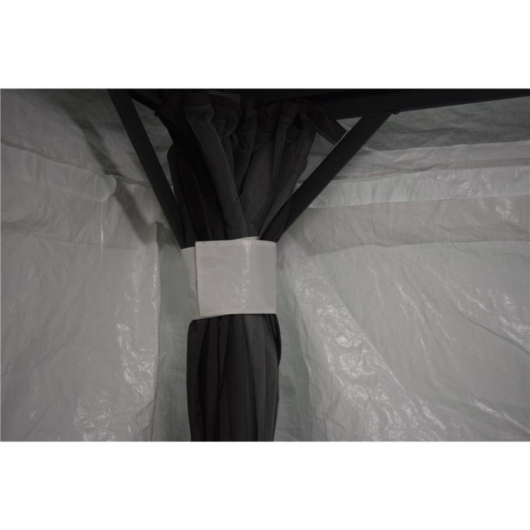 F. Corriveau International - Abri Hivernale pour Gazebo, 8' x 8 ' , Blanc - Simple Boutique