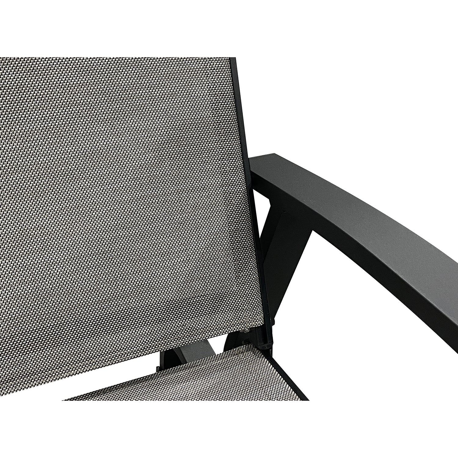 F. Corriveau International - Chaise à Billes Extérieur Bruxelle, Fabriqué en Aluminium, Beige - Simple Boutique