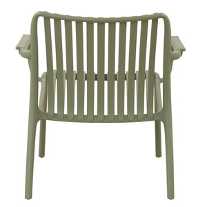 F. Corriveau International - Chaise avec Accoudoir Summer, Intérieur/Extérieur, Vert - Simple Boutique