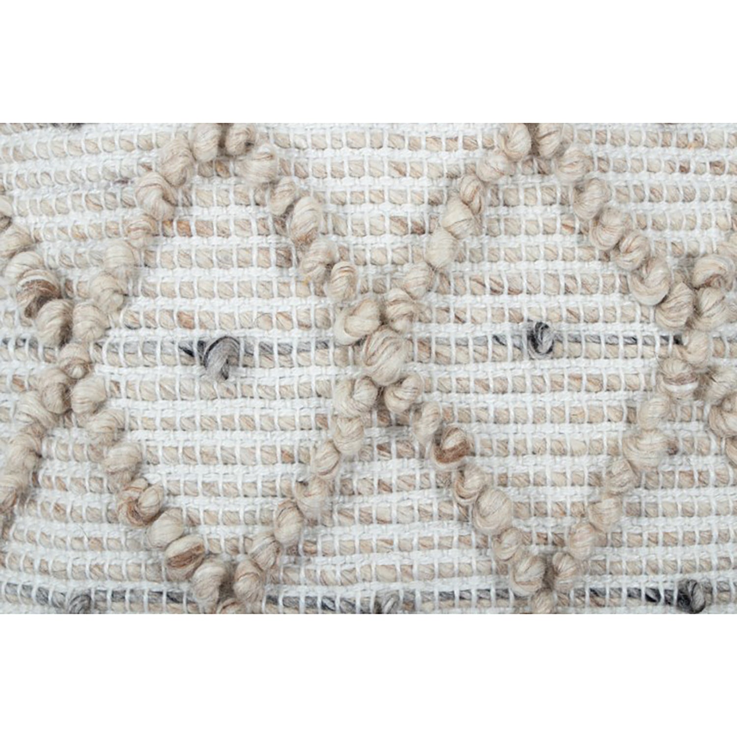 F. Corriveau International - Coussin à Motifs Losange Charm, Intérieur/Extérieur, 18" x 18" - Simple Boutique