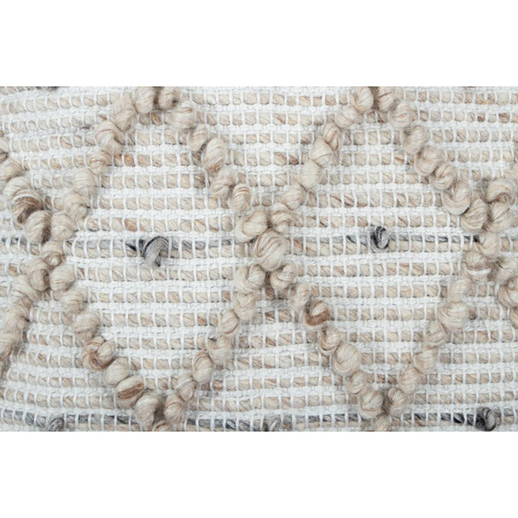 F. Corriveau International - Coussin à Motifs Losange Charm, Intérieur/Extérieur, 18" x 18" - Simple Boutique