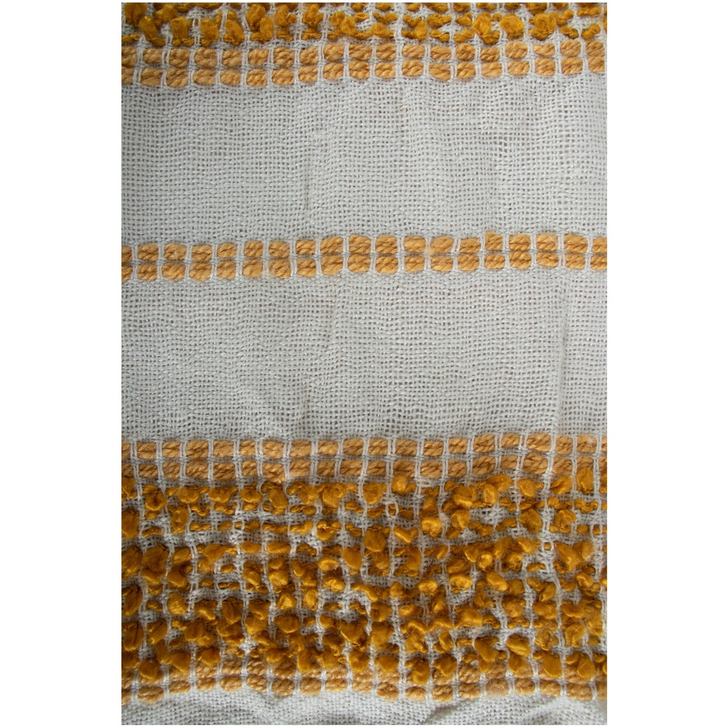 F. Corriveau International - Jetée à Rayure Mineral, Intérieur/Extérieur, 50" x 60" - Simple Boutique